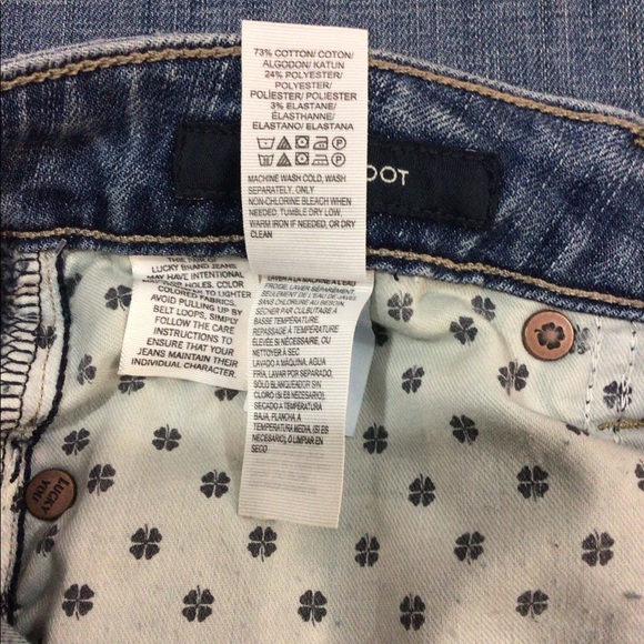 Lucky Brand Lolita Boot Cut Medium Wash Denim Blue Jeans Size 0 New With Tags - Picture 10 of 10